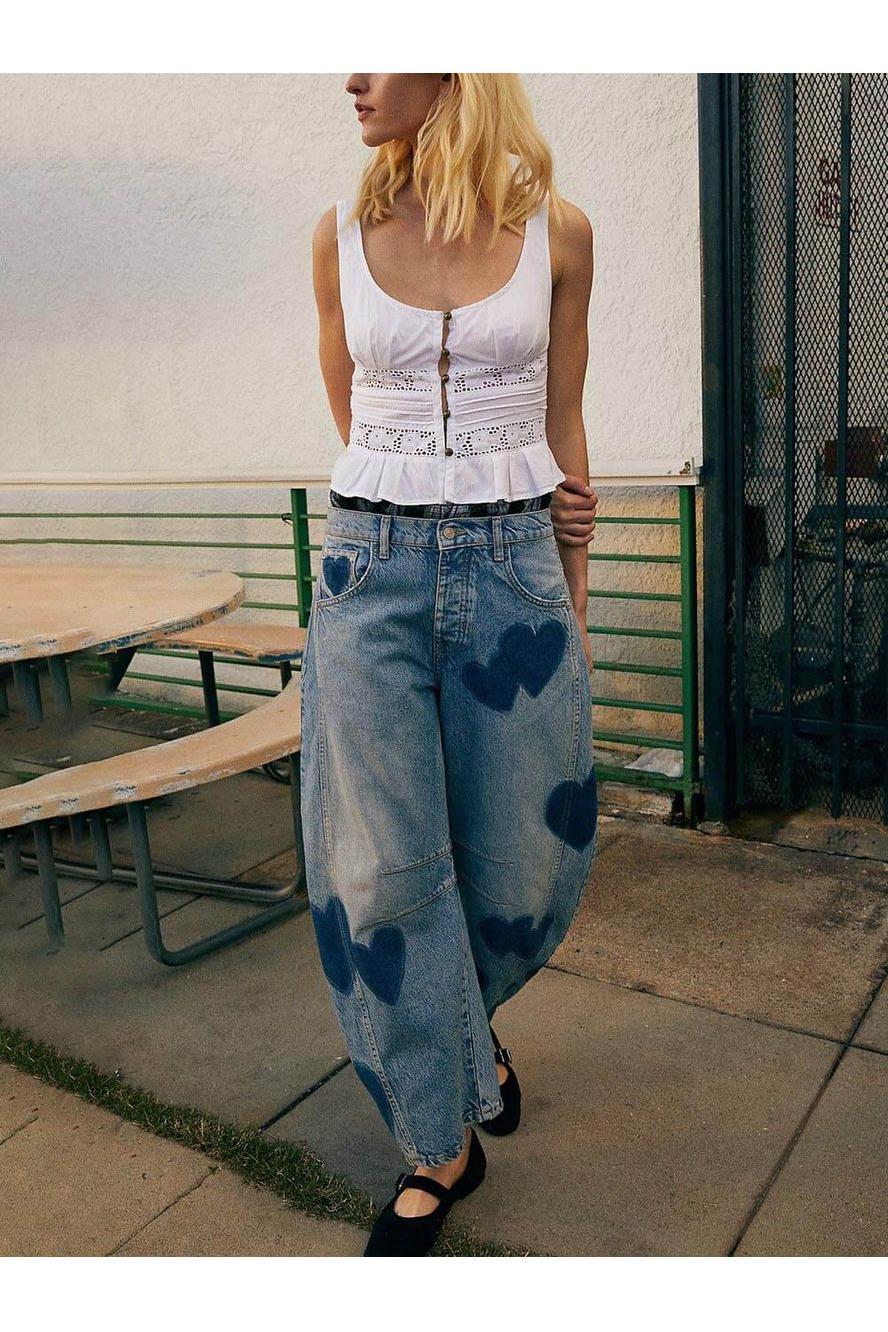 Avery - Casual Mid-Rise Jeans