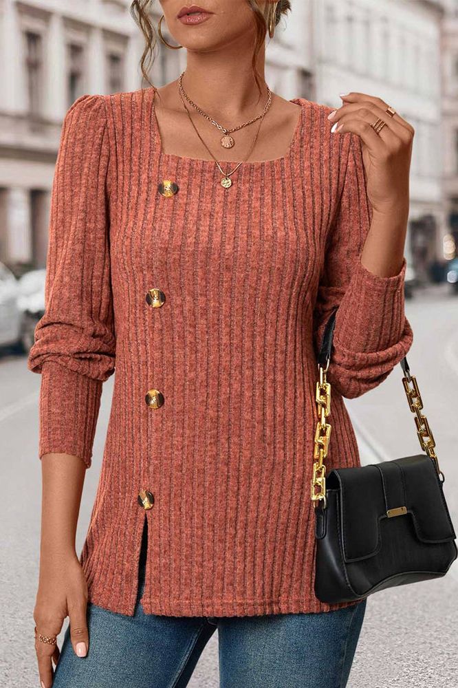 Valerie™ Ribbed Knit Top