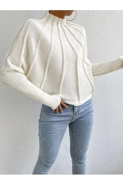 Simple Dolman Sleeve Sweater