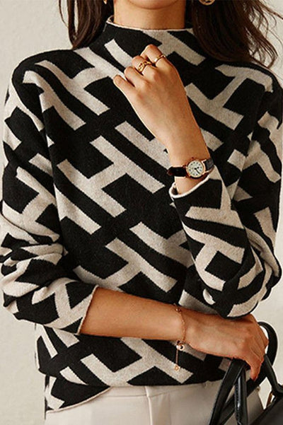 Aurora™ Elegant Geometric Sweatshirt