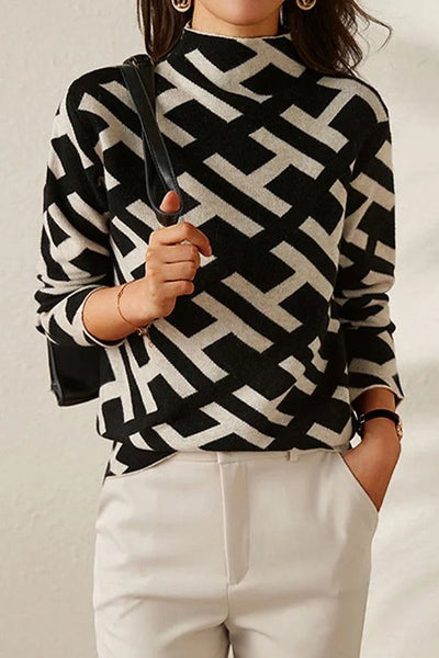 Aurora™ Elegant Geometric Sweatshirt