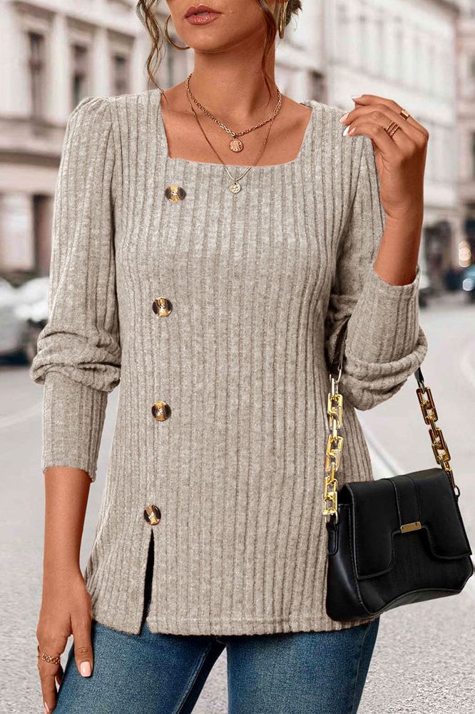 Valerie™ Ribbed Knit Top