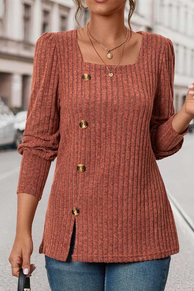 Valerie™ Ribbed Knit Top