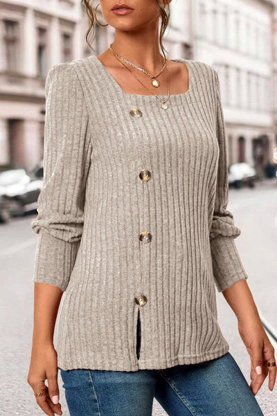 Valerie™ Ribbed Knit Top