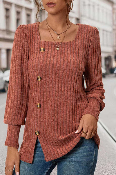 Valerie™ Ribbed Knit Top