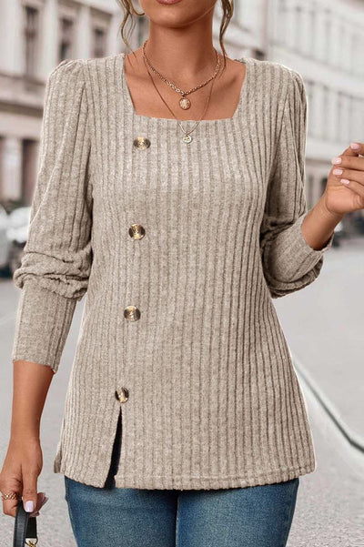 Valerie™ Ribbed Knit Top