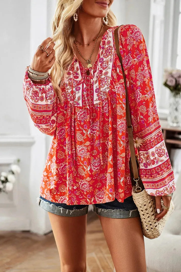 The Savannah Boho Blouse