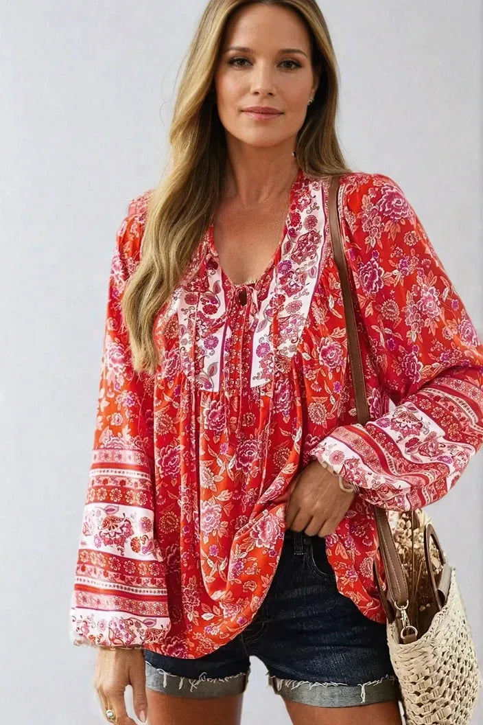 The Savannah Boho Blouse