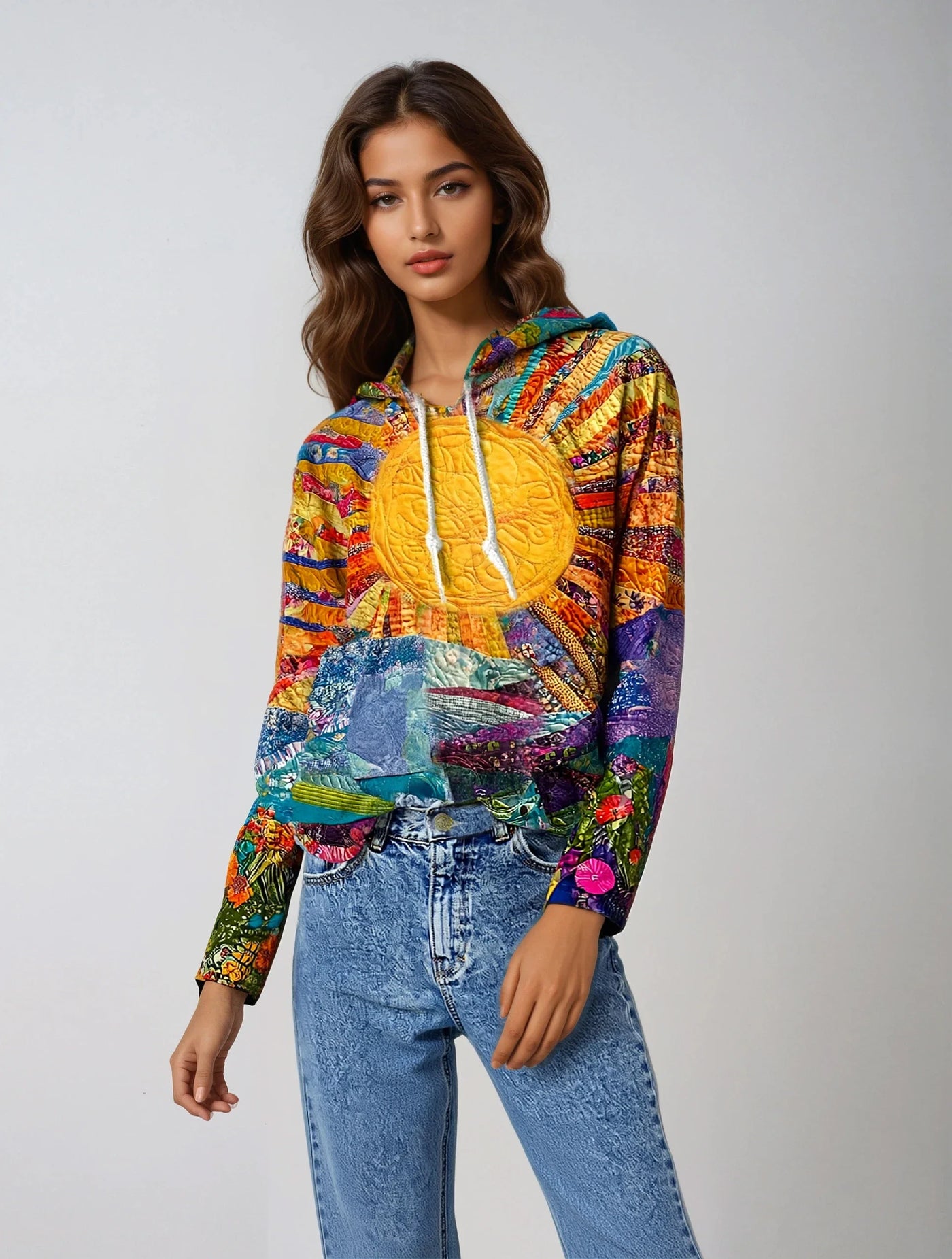 Solara – Quilted Hoodie