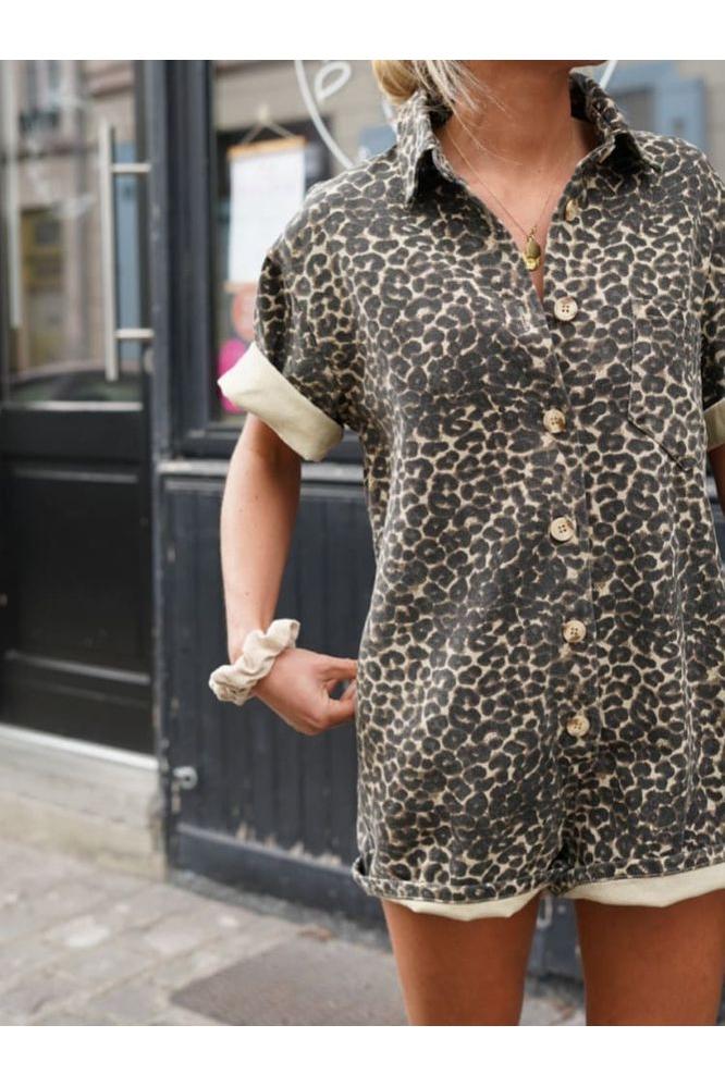 Mila Cheetah Romper: Fierce & Flirty