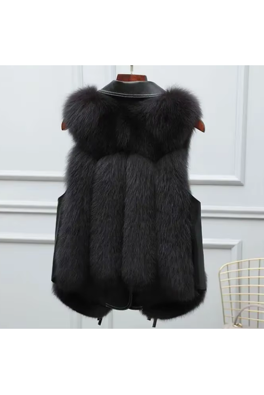 Donna Fur Vest Coat