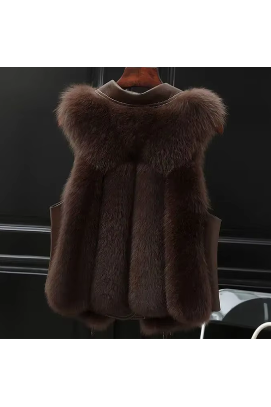 Donna Fur Vest Coat