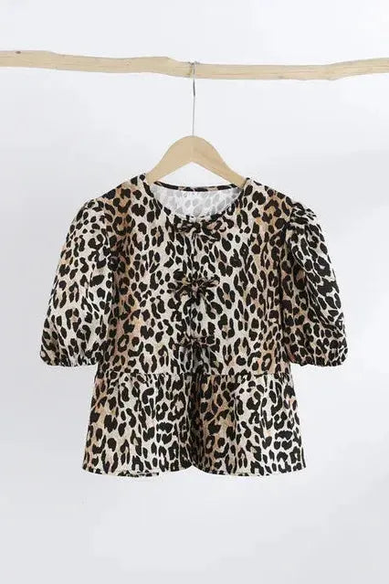 The Camille Tie-Front Blouse