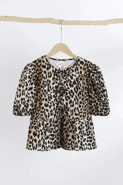 The Camille Tie-Front Blouse