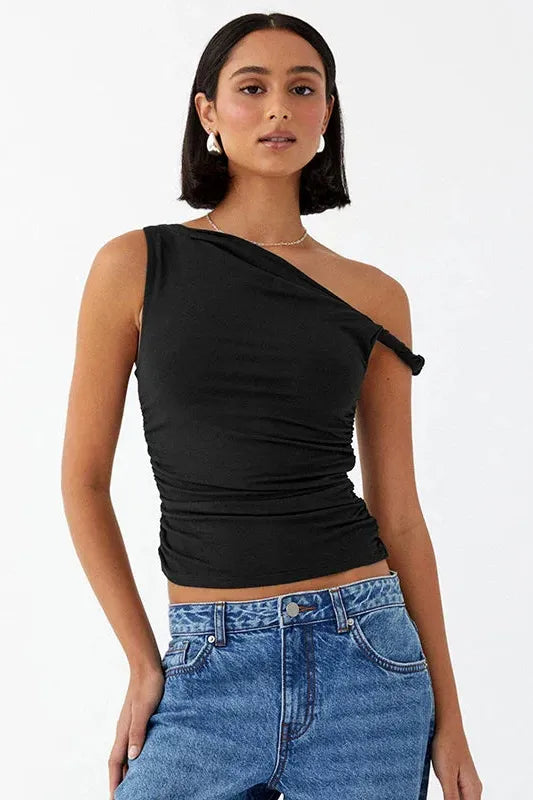 Vina™ Slim Fit Single Strap Top