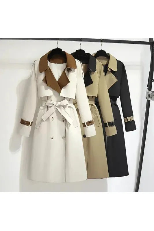 Delina Double Trench