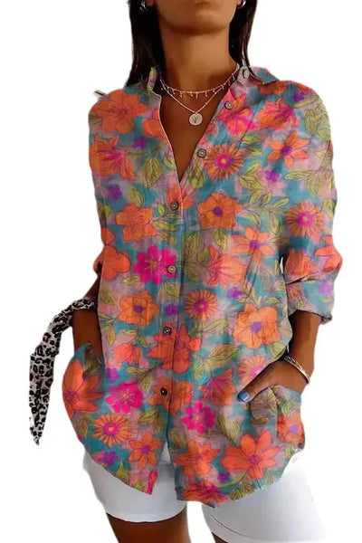 The Sara Printed Blouse