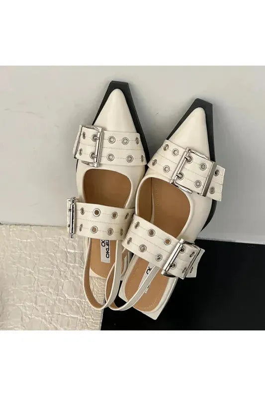 Carla Lusso Slingback Shoes