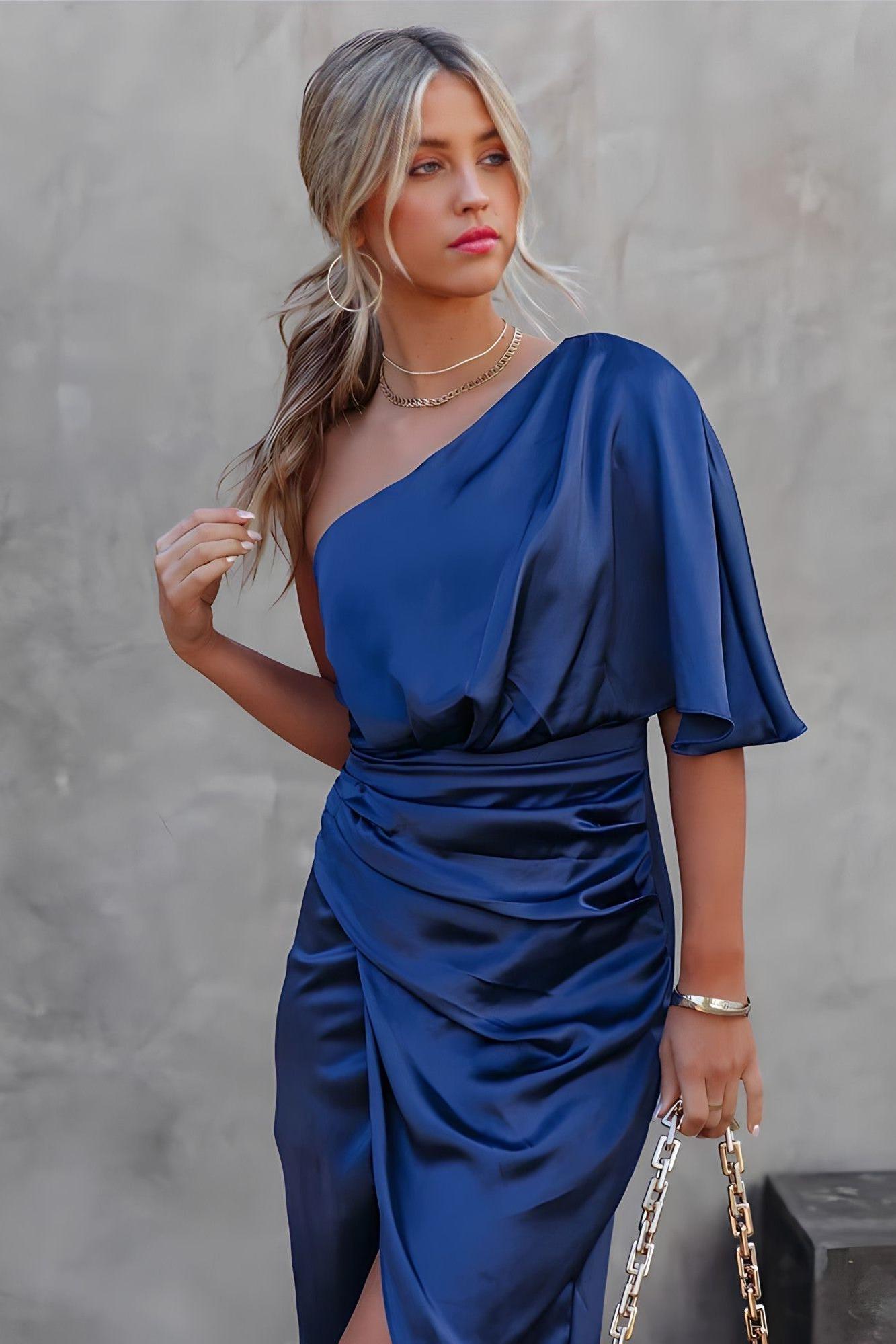 Allegra - Elegant silk party dress
