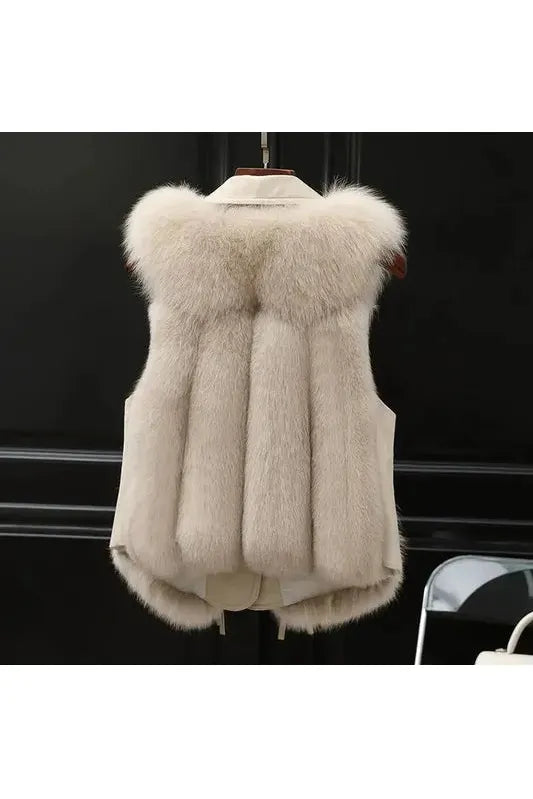 Donna Fur Vest Coat
