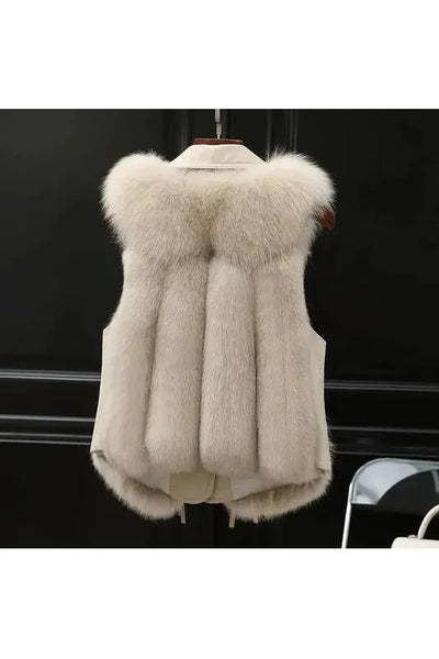 Donna Fur Vest Coat