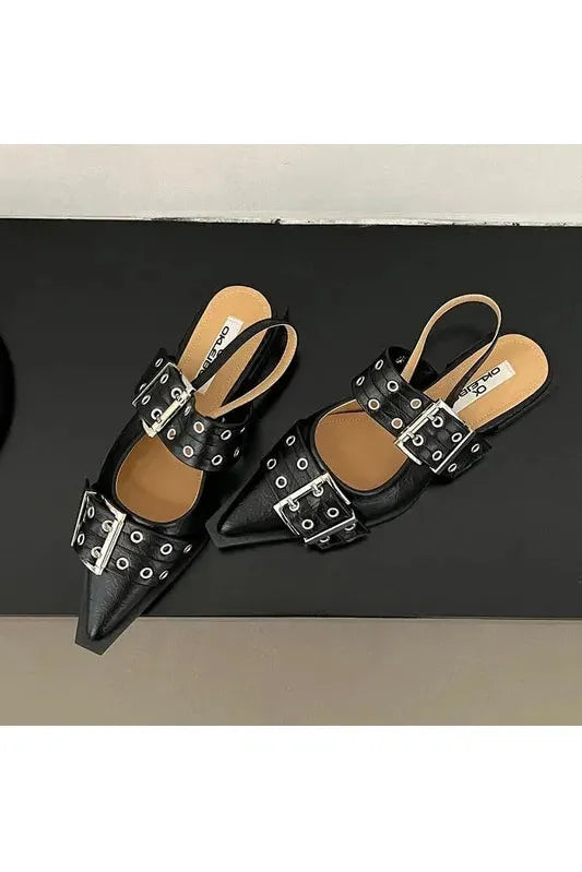 Carla Lusso Slingback Shoes