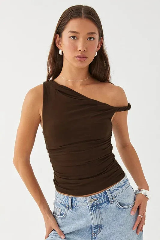 Vina™ Slim Fit Single Strap Top