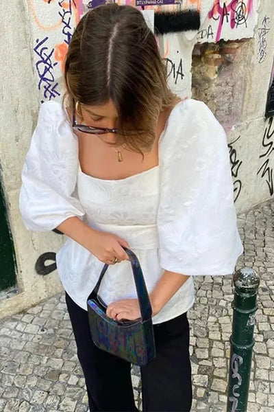 The Camilla Puff Sleeve Blouse