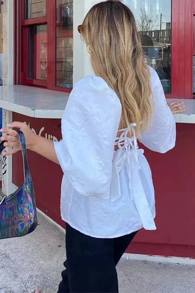 The Camilla Puff Sleeve Blouse