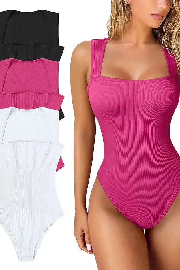 Michelle™ Shapewear Ribbed Bodysuit